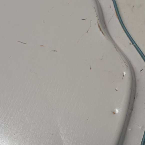 Tender Heart Treasures Ltd 1987 Snack Trays Spatter Blue Set of 9 - Picture 13 of 14